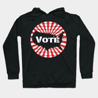 Retro American Elections Supportive Messages Tee Shirts Hoodie